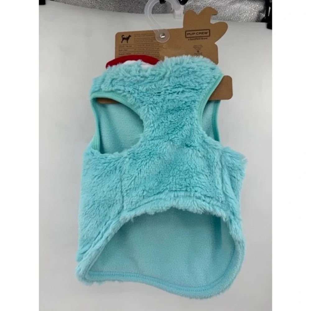 Pup Crew NEW Blue Plush Shark Pet Costume MEDIUM Dog Halloween Fleece Soft